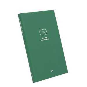 자문자답 오늘기분 한 문장 일기 + 데코스티커 1장(6개월용), 02 Green행복해, 1세트