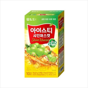 담터 제로슈가 아이스티 샤인머스켓 10입, 10개, 13ml