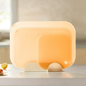 Paradoma 주방 다용도 위생 항균 도마 3p, 주황 3종 세트, 1개