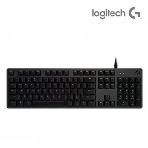 로지텍 기계식 게이밍 유선 일반형 키보드 Y-U0034, 레드, G512 GX, 갈축