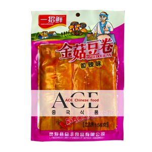 ACE 중국식품 팽이버섯 건두부 찐꾸떠우좐 향라맛 즉석버섯간식 156g 기업간식