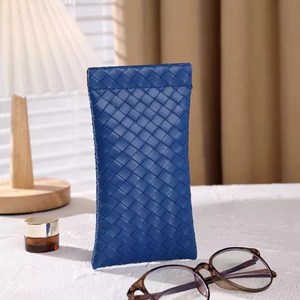 고운맘 안경 선글라스 고급 가죽 케이스 휴대용 패션 파우치