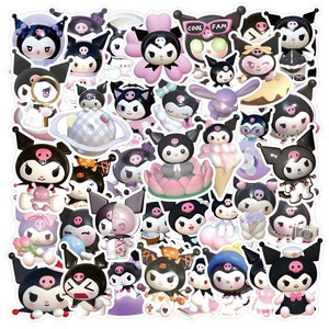 [BEST] 애니메이션 캐릭터 스티커 노트북 여행가방 소품, 1개, 쿠로미 B버전