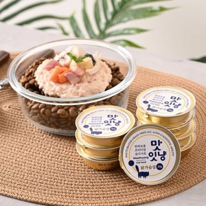 (배변 냄새 감소) 건강사료 고양이 맛잇냥 8EA 6가지맛, 닭가슴살, 30g, 8개