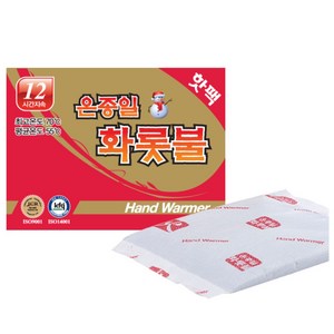 온종일 화롯불 포켓형 손난로 핫팩 80g 30매, 1개