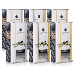 [공식] 라치나타 엑스트라버진 올리브오일 클래식 틴 250ml, 6개
