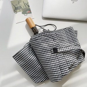 로안폴린 튼튼한 10K 체크 3단자동우산