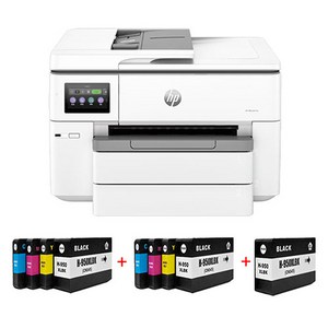 HP 오피스젯프로 9730 A3잉크젯복합기 호환잉크2SET 검정1개 추가 HP7740후속모델