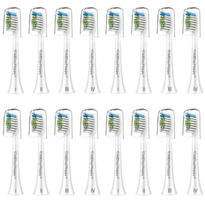 올데이해피 필립스 호환용 전동칫솔모, HX6064P(16개), 4세트