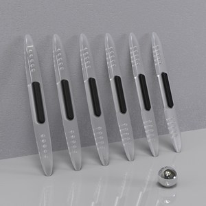 코믈리 자동차 정전기 문콕방지 도어가드, 투명 6P, 6개