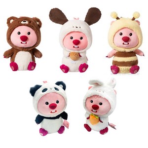 잔망루피 인형 30CM 잔망루피 동물 코스튬 인형, 꿀벌, 1개