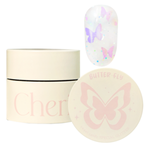 캔디젤 체리쉬 시럽 글리터 젤 10종 단품, 1개, 5g, NO. 502, 버터플라이