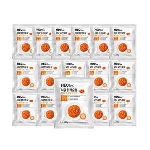 허닭 닭가슴살 깍두기 곤약볶음밥 250g, 16개
