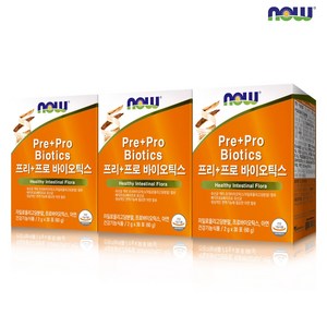 나우푸드 프리+프로 바이오틱스 30포 3박스, 단품, 단품