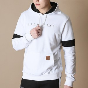 하트비트 텔립슨 후드티 베이직핏 긴팔티셔츠 커플룩 단체복 남자 여자 레터링 남여공용 커플티 빅사이즈 단체티
