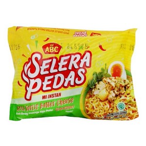 인스턴트 누들 ABC 삶은 셀레라 피다 스파이시 마늘 버터 치즈 80g (5피스), 1개