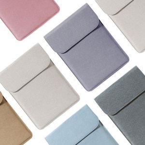 라이트피플 노트북 파우치 가방 슬리브 케이스, 화이트실버가로수납형, 1개