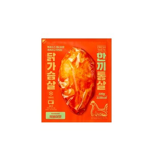 한끼통살 통살 닭가슴살 떡볶이맛 100g 20개입, 20개