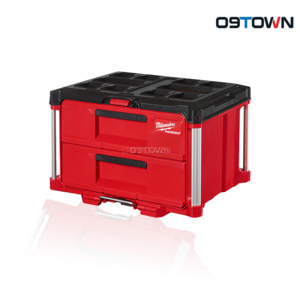 밀워키 팩아웃 툴박스 2단 서랍장 48-22-8442 공구통 서랍형 공구함, 1개