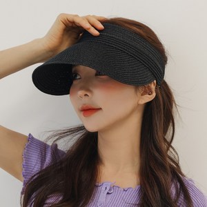 베라프 봄 여름 라피아햇 썬캡 모자 버킷햇 W348