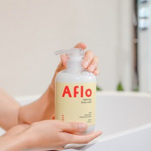 에이플로 매끈 촉촉 비건 식이유황 스파 바디워시 우디향 500ml, 6개