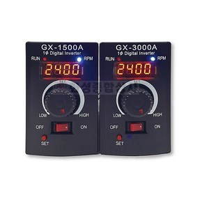 GX-1500A 단상속도조절기 단상모터속도조절기 회전조절기 단상입력단상출력, 1개