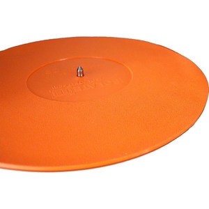 DJ 및 오디오 전문가를 위한 6mm 블랙 소보테인 턴테이블 매트 격리하기, 6mm_Orange
