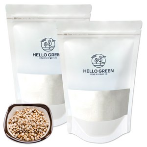 헬로우그린 국내산 볶은 율무 가루, 500g, 2개