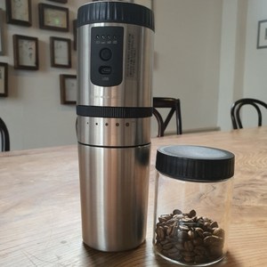 마리슈타이거 공식 루미 무선 전동 커피그라인더세트 SE60 케이스미포함 아웃도어 올인원 풀세트 USB충전 원두분쇄기