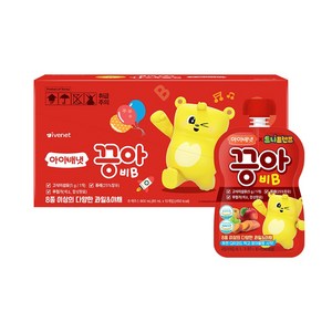 아이배냇 베베 끙아 어린이주스, 80ml, 20개, S014끙아B 20개