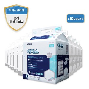 이지스 성인기저귀 메이트 대형(L) 겉기저귀, 10팩, 10매