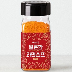 바른미각 얼큰한 라면스프 매운맛, 1개, 100g