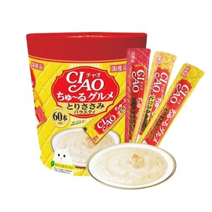챠오츄르 구루메 고양이 간식 닭 60p