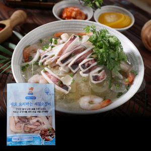 [인포벨]TV홈쇼핑정품 애드크로스 동해오대감 자연산 바로 요리하는 세절 오징어 세척 손질 간편 밥반찬, 10개, 100g