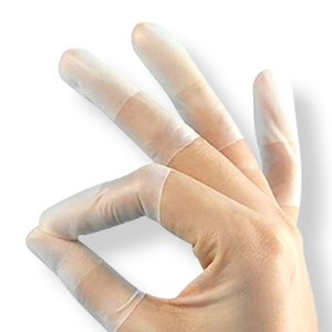 제이스토어 라텍스 손가락 장갑 손가락 골무, 100개, 화이트