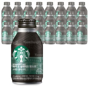 스타벅스 파이크 플레이스 로스트 스위트 블랙 커피, 275ml, 24개