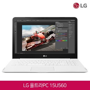 LG전자 울트라북 노트북 15형 15U560 6세대 코어i5 윈도우10 탑재 화이트 I5노트북