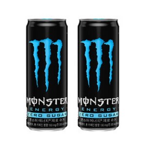 몬스터 에너지 제로 슈거 355ml, 355g, 12개