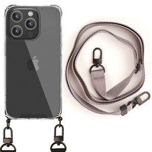 애플버니 360도 회전 탈부착 스트랩 휴대폰 케이스