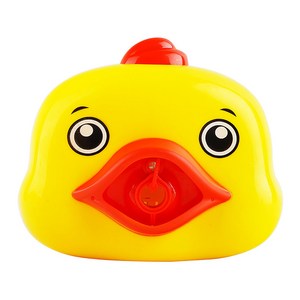 오리 카메라 비눗방울 버블건 비누방울 어린이 유치원 학교 학원 학생 장난감 선물 사은 판촉 달란트, 1개