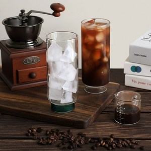 마린 샤티 고블렛잔 커피컵 아이스아메리카노컵 2P세트, 컬러, 2개