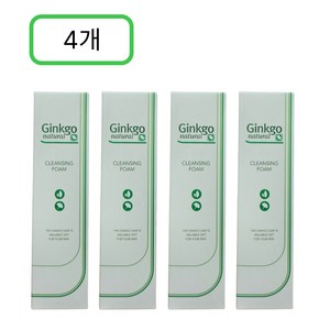 참존 징코 내츄럴 클렌징 폼, 4개, 180ml