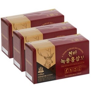 개성상인 천마녹용홍삼보, 2.1L, 3개