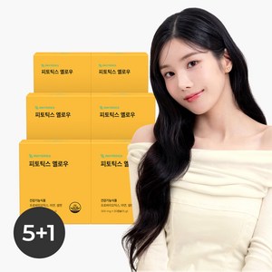 피토틱스 옐로우 한국인 질유래유산균 MB01유산균 프로바이오틱스 30억 보장, 30정, 6개