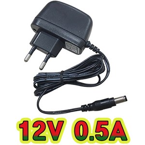 순흥전기 12V 0.5A 벽걸이형 어댑터 SMPS DC12V500mA 아답터 직류전원장치, 12V0.5A 벽걸이형, 1개