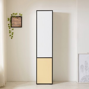 파인 400 500 밥솥 선반 주방 수납장 키큰 전자 렌지장 렌지대, 파인 400 주방 수납장, 화이트, 옐로우