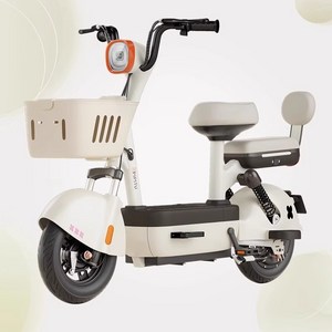 [피피투] 최신형 전기 자전거 자토바이 전동 자전거 바이크, 디럭스에디션 16A 75km-화이트, 카본