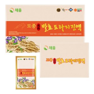 채움웰 토종 발효 도라지진액 도라지즙, 80ml, 60개