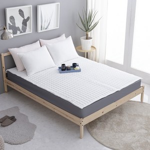 허니베딩 시원한 여름 침대패드 시어서커 패드 9종, 01.퓨어-화이트