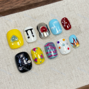 지드레곤 수제 네일팁 NT0006, 1개, S